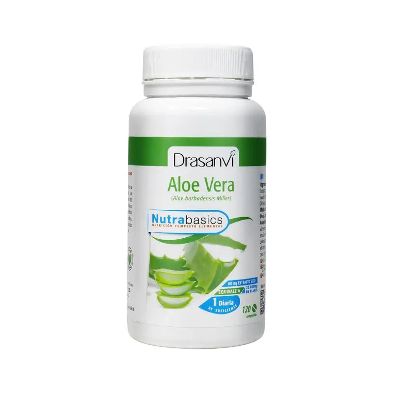 Drasanvi Aloe Vera Nutrabasicos Bottle , 120 comprimidos