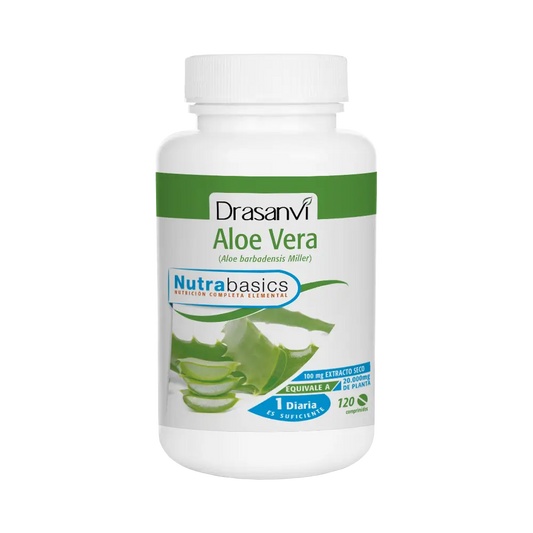 Drasanvi Aloe Vera Nutrabasicos Bottle , 120 comprimidos