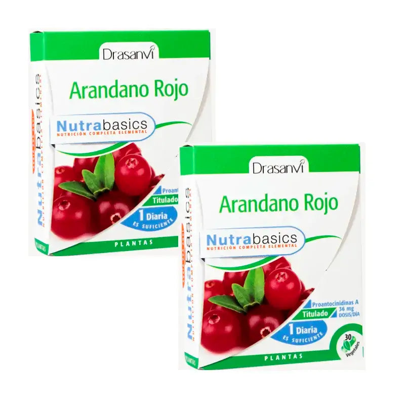 Drasanvi Cranberry Nutrabasicos , 2X30 Cápsulas
