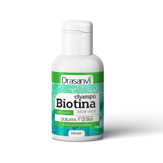 Drasanvi Biotina Champu Y Aloe Vera Cabello Graso Bote , 100 ml