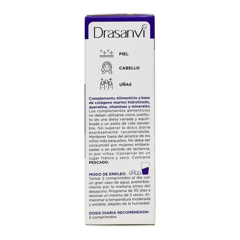 Drasanvi Hair, Skin & Nails Collmar Essentials Beauty, 60 comprimidos