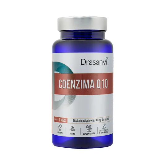 Drasanvi Coenzima Q10 30 Cápsulas Nutrabasicos Drasanvi Frasco