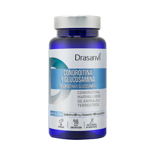 Drasanvi Condroitina+Glucosamina 48 Cápsulas Nutrabasicos Drasanvi Frasco