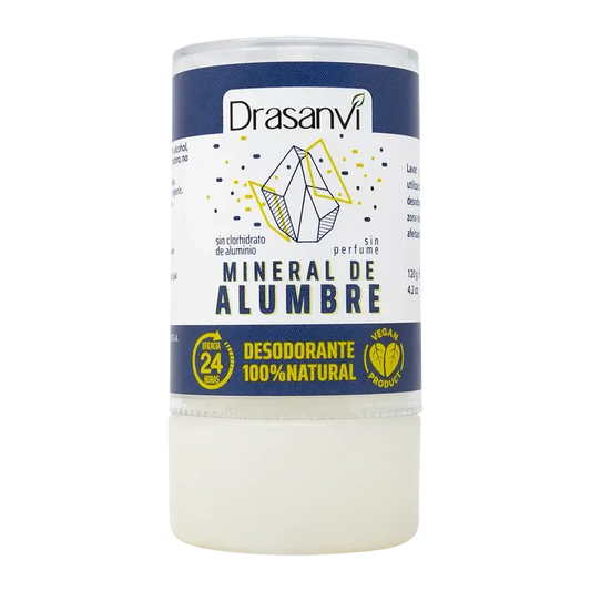 Desodorizante de Cristal de Alumínio Mineral Drasanvi , 120 gr
