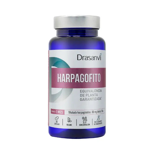 Drasanvi Harpagofito 60 Cápsulas Nutrabasicos Drasanvi Frasco