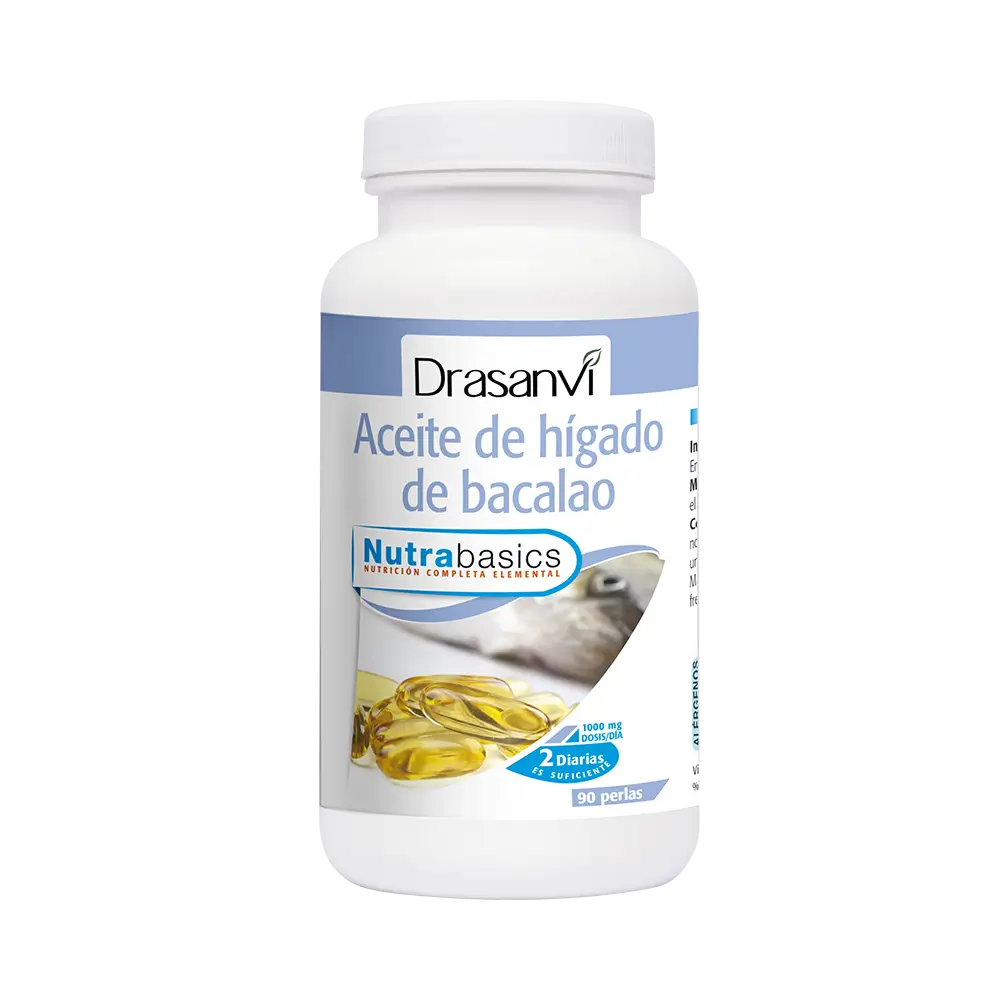 Drasanvi Cod Liver Liver Botenutrabasic , 90 pérolas
