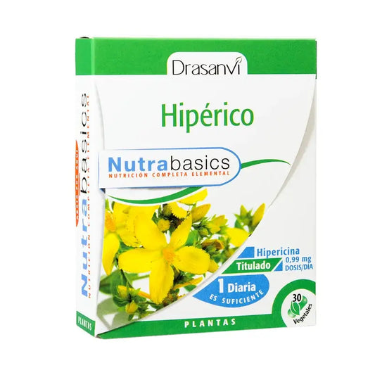 Drasanvi Hyperic 30 Cápsulas Nutrabasicos Drasanvi Frasco