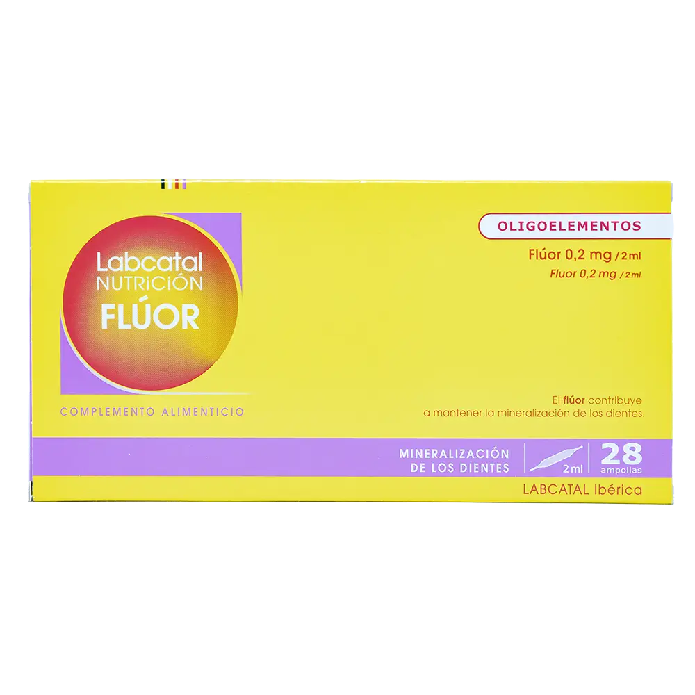 Drasanvi Labcatal Fluor 6 , ampollas 28x2 ml