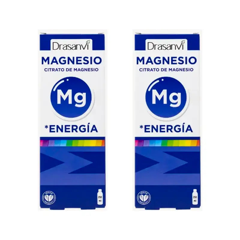 Drasanvi Mineral Citrato Magnésio Líquido , 2X250 Ml