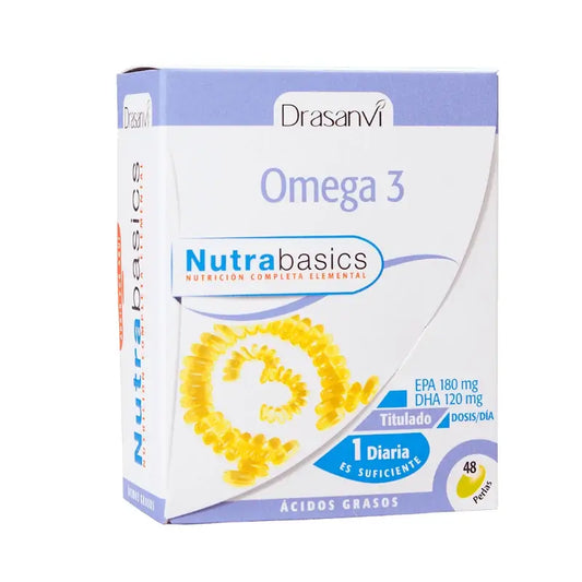 Drasanvi Omega 3 1000Mg Pote 48 Pérolas Pote Nutrabasicos Drasanvi