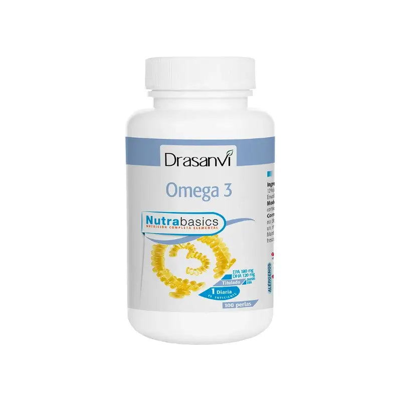 Drasanvi Omega 3 1000Mg Pote Nutrabasicos , 100 pérolas