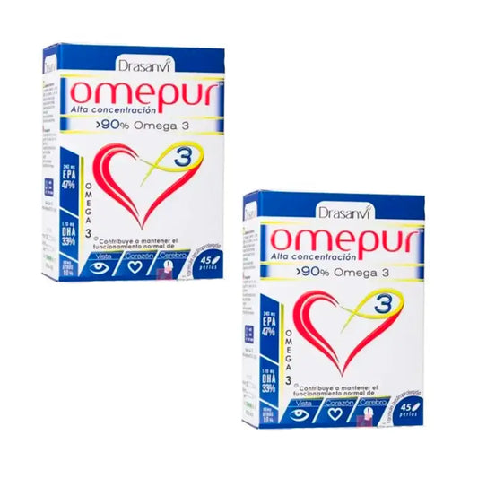 Drasanvi Omepur3 , 2X45 cápsulas moles