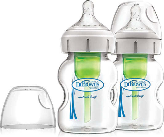 Dr. Brown's Pack Of 2 Bottles Ba 150 Ml Pp Crystal Options +
