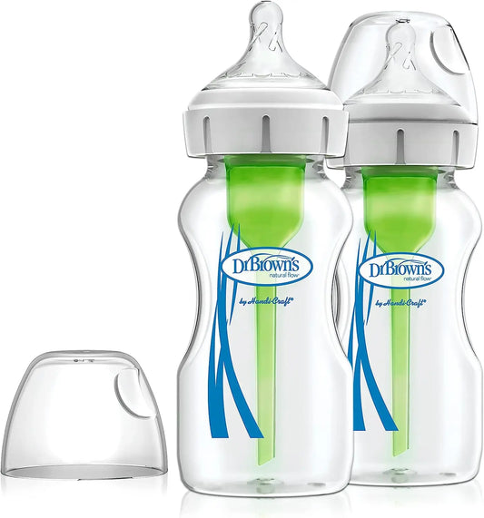 Dr. Brown's Pack Of 2 Bottles Ba 270 Ml Pp Crystal Options +