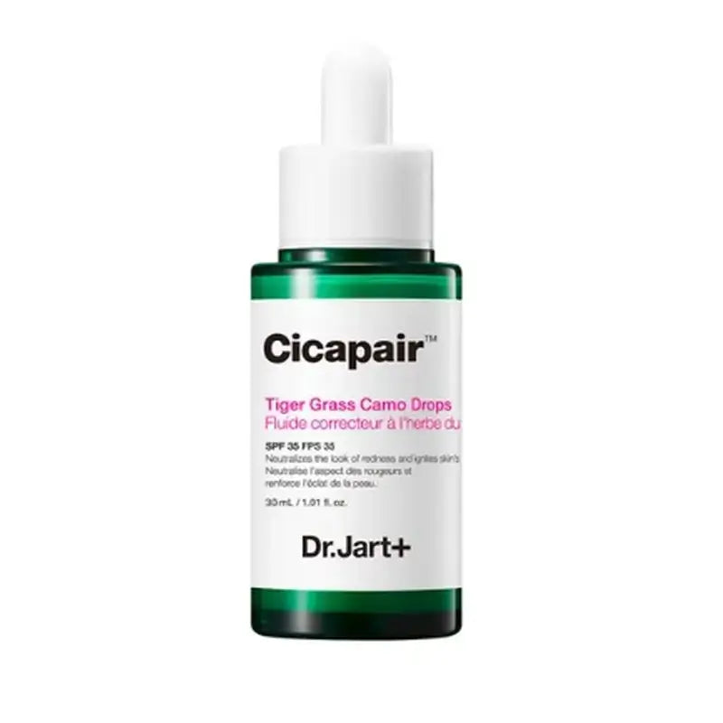 Dr.Jart+ Cicapair Sérum Anti-vermelhidão Erva de Tigre Com Proteção SPF35 Gotas Camo, 30 ml