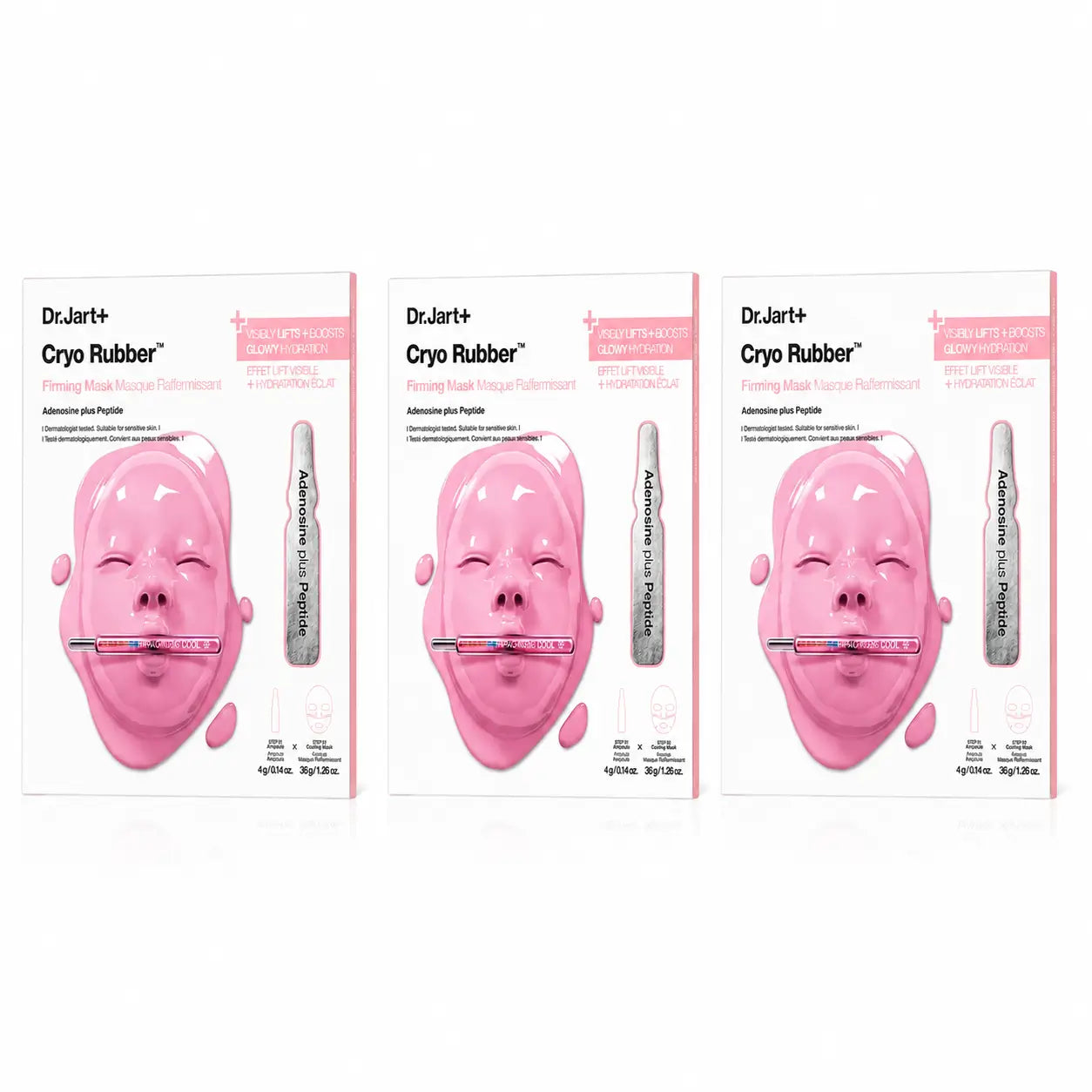 Dr.Jart+ Máscara refirmante Dr.Jart+ Cryo Rubber , embalagem 3