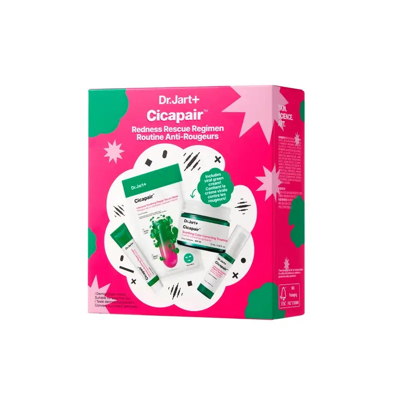Dr.Jart+ Kit de Resgate para peles vermelhas com Centella asiatica