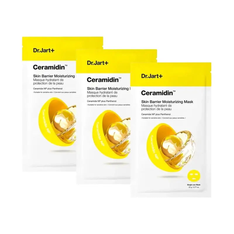 Dr.Jart+ Máscara Hidratante de Proteção da Pele, 3X22 Gr