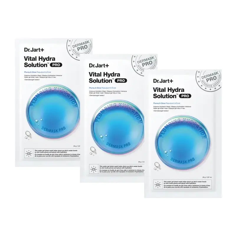 Dr.Jart+ Máscara Vital Hydra Solutiontm Pro, 3X26 Gr