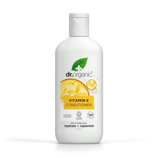 Dr.Organic Vitamin E Conditioner Condicionador para Cabelos Finos, 265