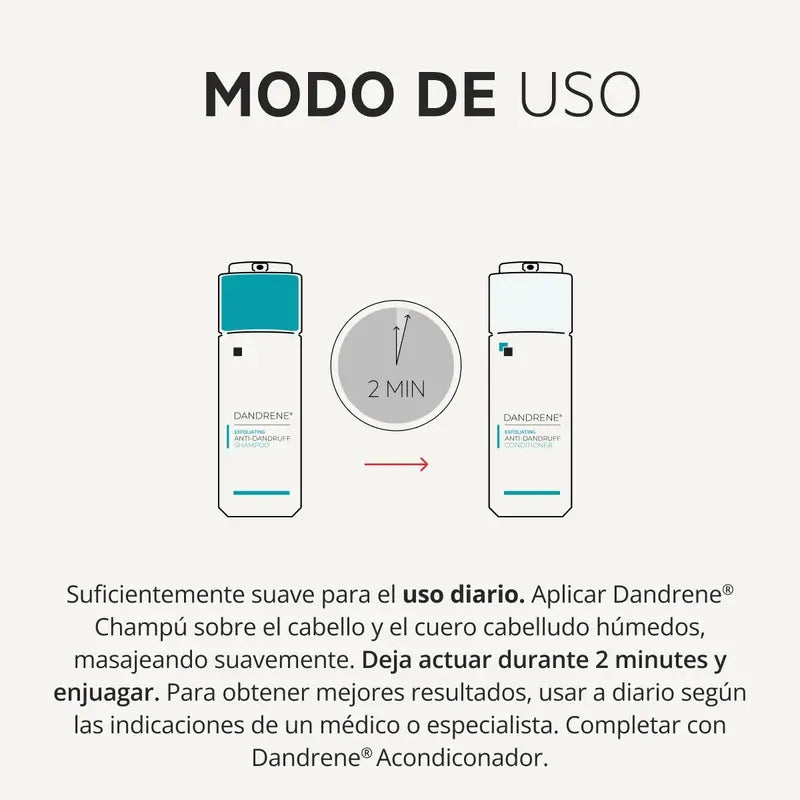 Ds Laboratories Dandrene Champô Esfoliante Anti-Caspa, 205ml