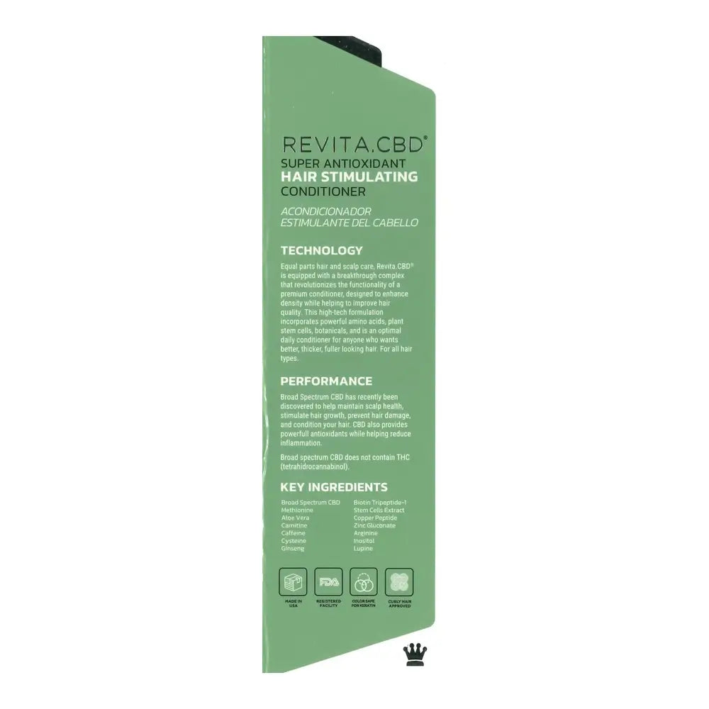 Ds Laboratories Revita Cbd Antioxidante e Estimulante Condicionador Anti-Queda de Cabelo, 205ml