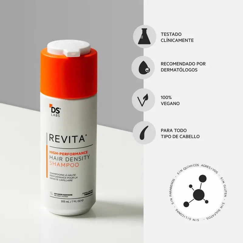 Ds Laboratories Revita Champô Estimulante para a Queda de Cabelo, 205 ml