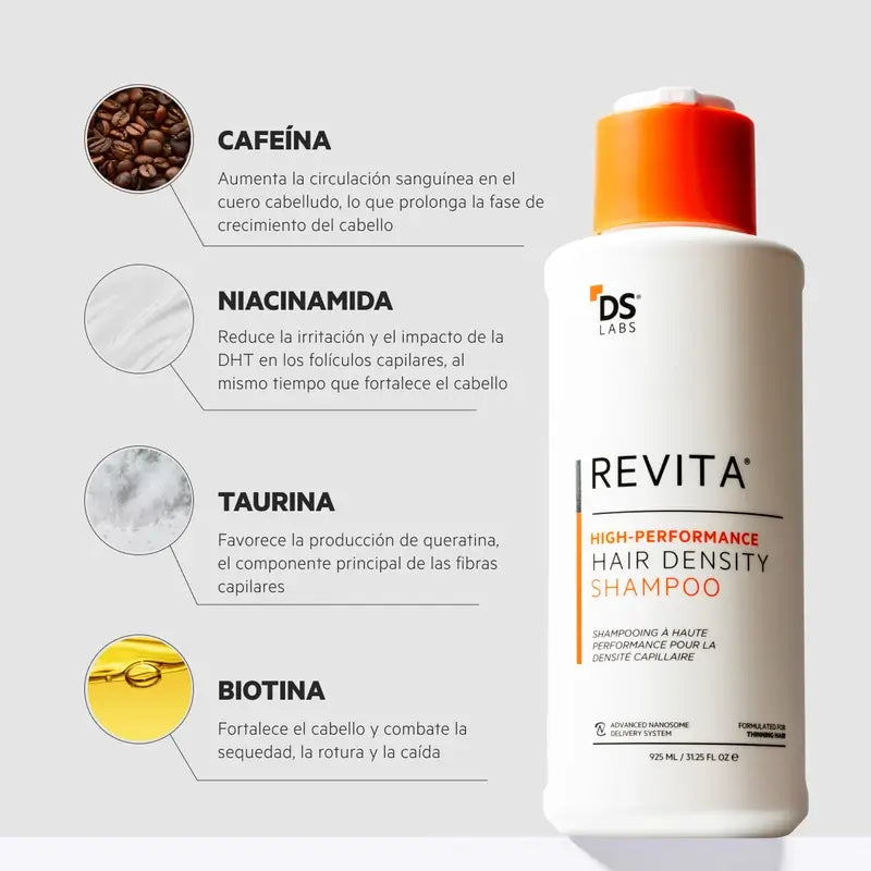 Ds Laboratories REVITA Champô estimulante da queda de cabelo 925ML