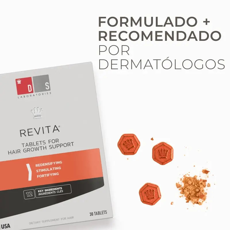 Ds Laboratories Revita Anti-Hair Loss Tablets, 90 unid.