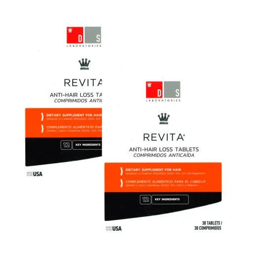 Ds Laboratories Revita Anti-Hair Loss Tablets, Embalagem 2 x 30 unidades