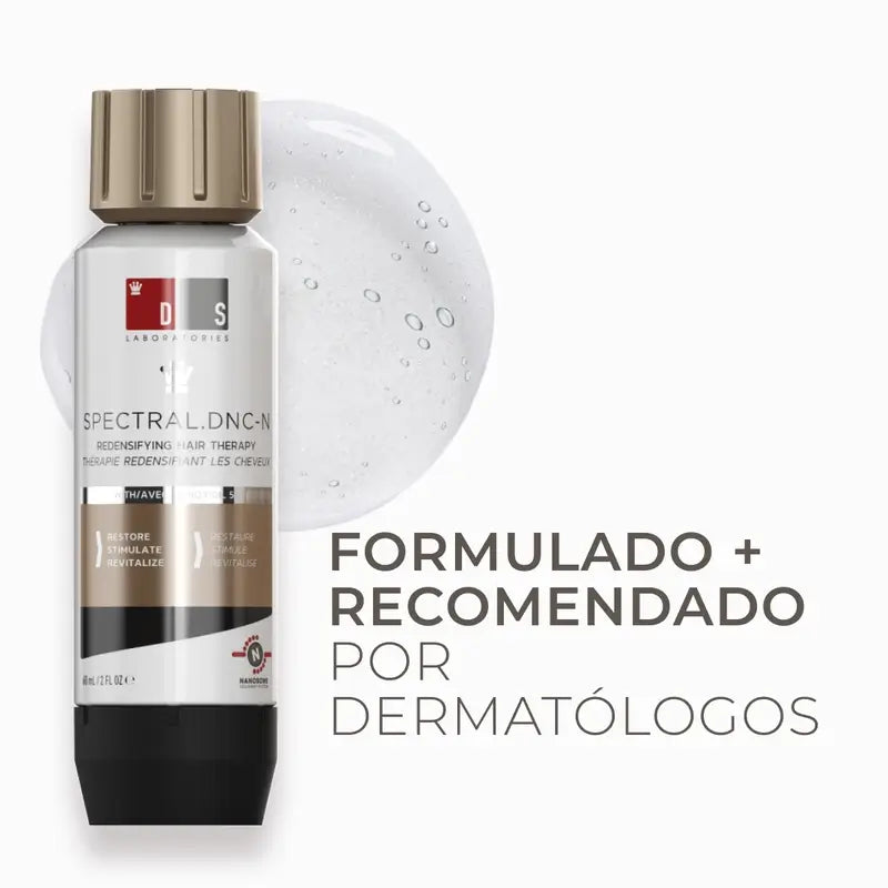 Ds Laboratories Spectral Lotion Dnc-N 3 Meses Tratamento com Nanoxidil® 5% Queda de Cabelo, 180 ml