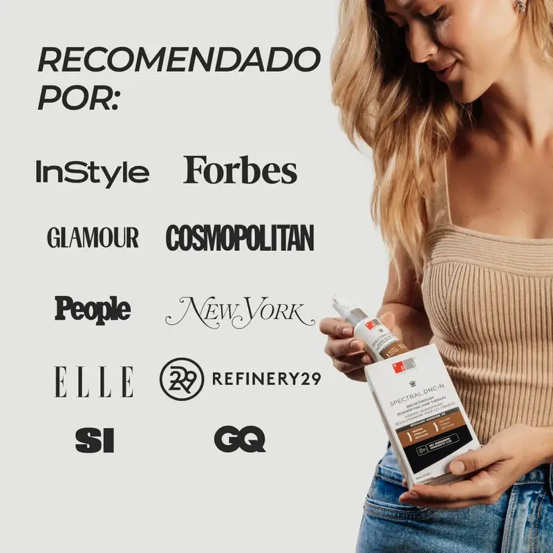 Ds Laboratories Spectral Lotion Dnc-N 3 Meses Tratamento com Nanoxidil® 5% Queda de Cabelo, 180 ml