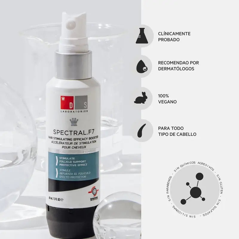 Ds Laboratories Spectral Lotion F7 Tratamento da Alopécia de Stress com Astressin-B, 60 ml