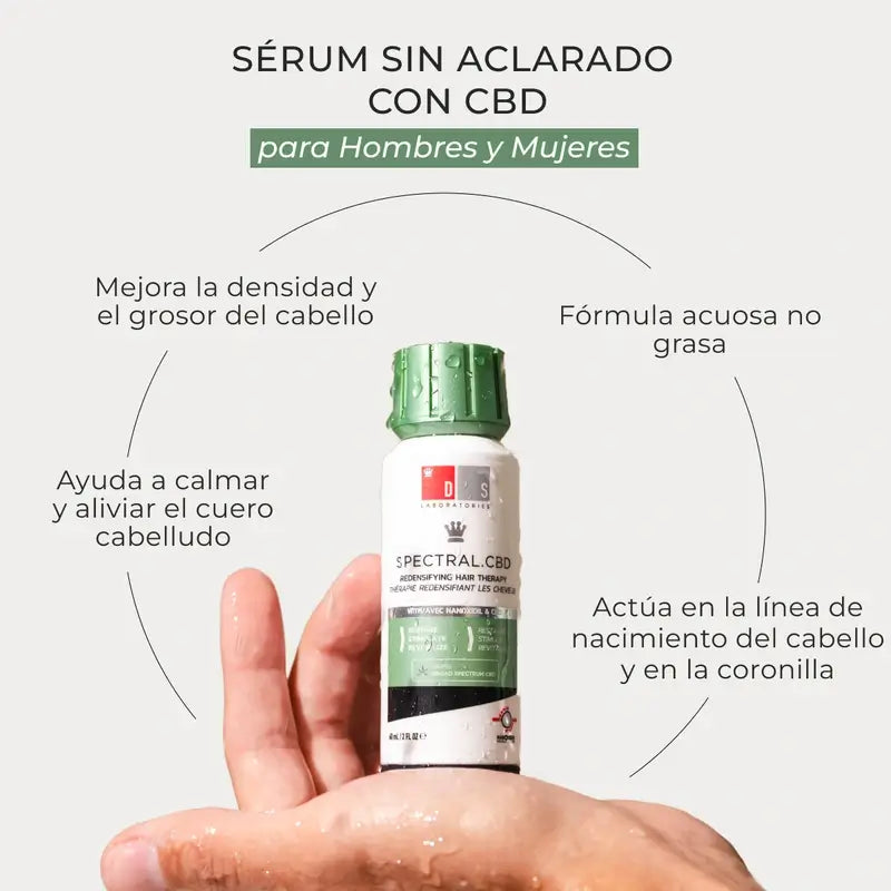 Ds Laboratories Spectral Cbd Loção para a queda de cabelo, 60 ml