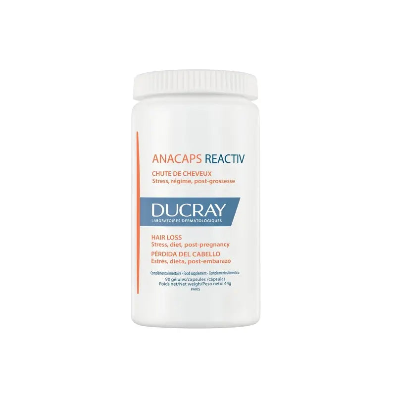 Ducray Anacaps Reactiv, 90 Cápsulas