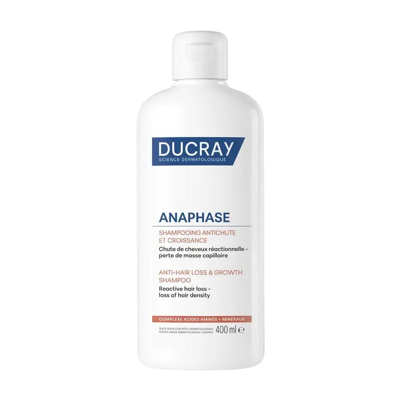 Ducray Anaphase Champô para queda e crescimento do cabelo, 400 ml