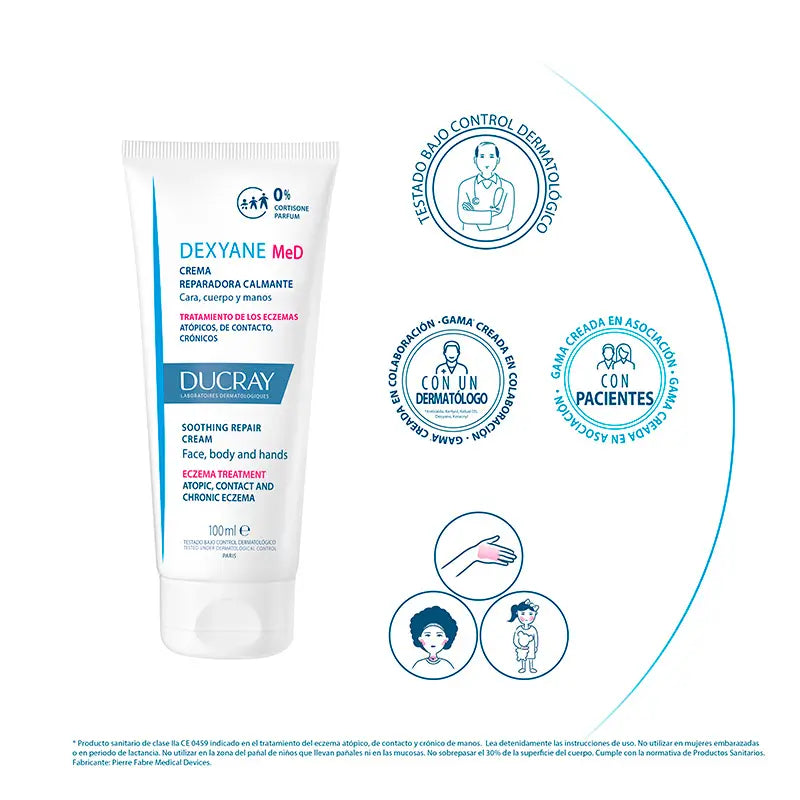 Ducray Dexyane Med Creme Creme 100 ml