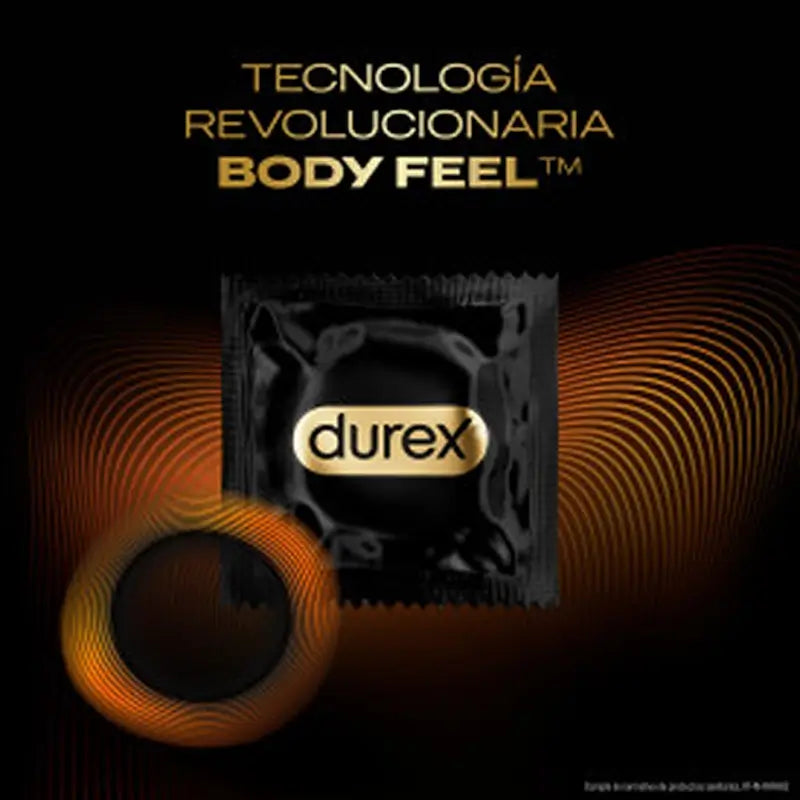 Preservativo Durex Total Connection Ultra Thin Plus Sem Látex Tecnologia Body Feel, 20 Preservativos