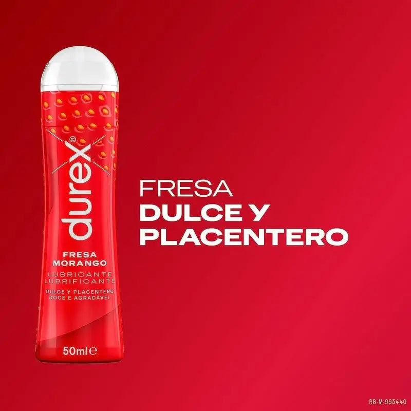 DUREX jogar sabor morango/morango 50 ml