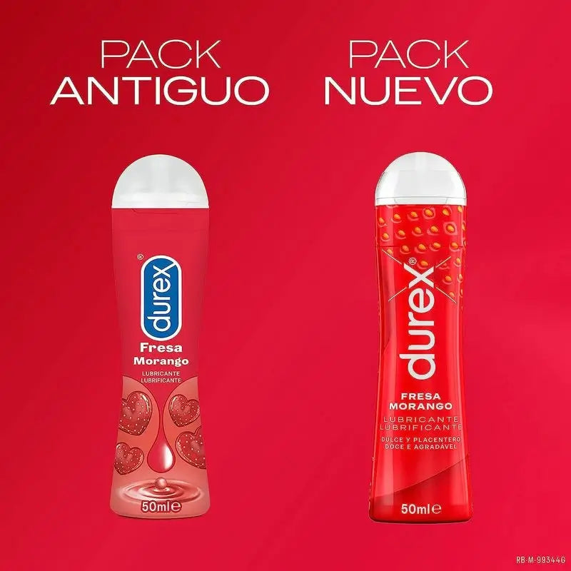 DUREX jogar sabor morango/morango 50 ml