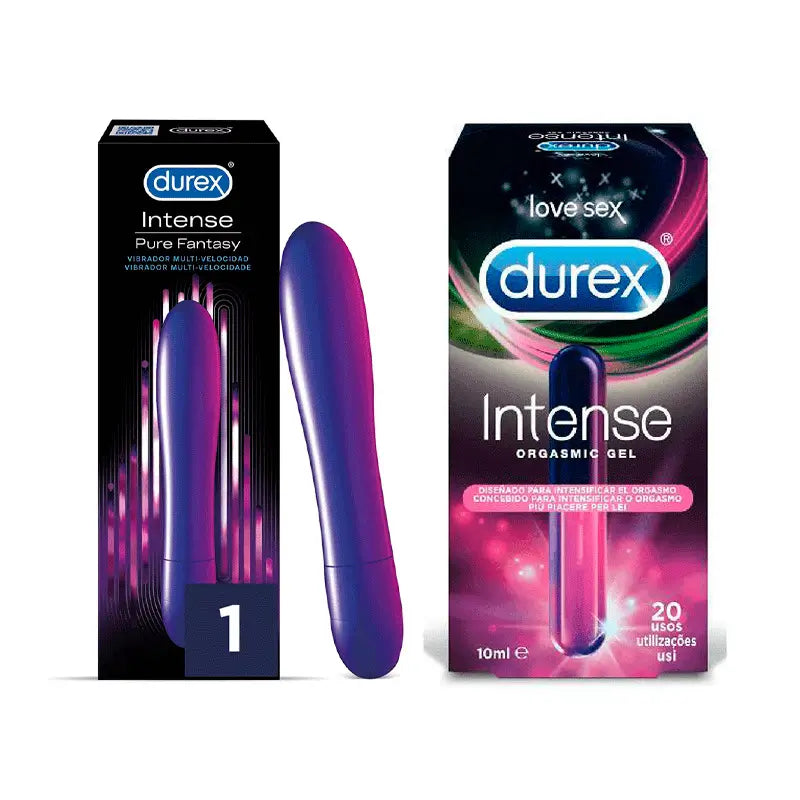 Durex Her + Durex Vibrador Orgásmico Intenso, Dildo Clitoris para Mulheres