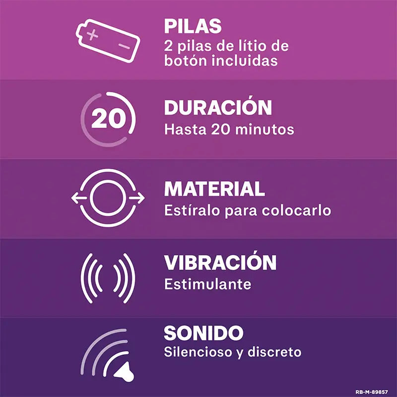 Durex Anel Vibratório Orgasmic Intense Orgasmic Devil Estimulador do Clitóris