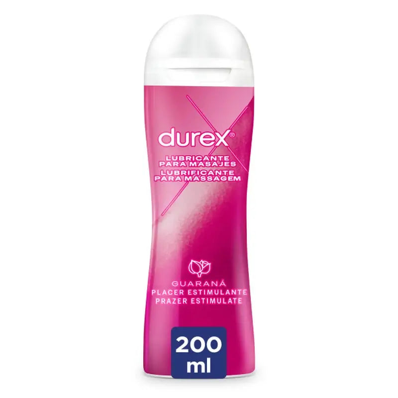 Durex Massagem Estimulante & Lubrificante Guaraná 200 ml