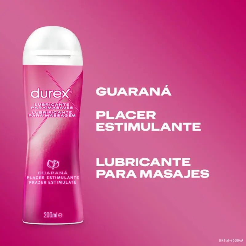 Durex Massagem Estimulante & Lubrificante Guaraná 200 ml