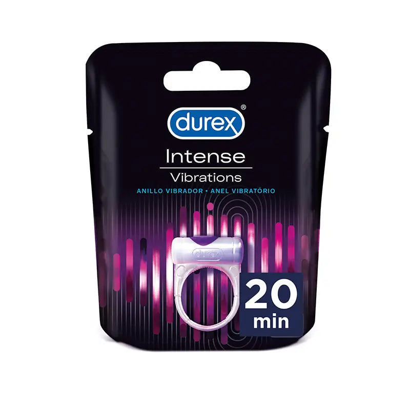 DUREX VIBRAÇÕES ORGÁSMICAS INTENSAS VIBRAÇÃO ANEL VIBRATÓRIO