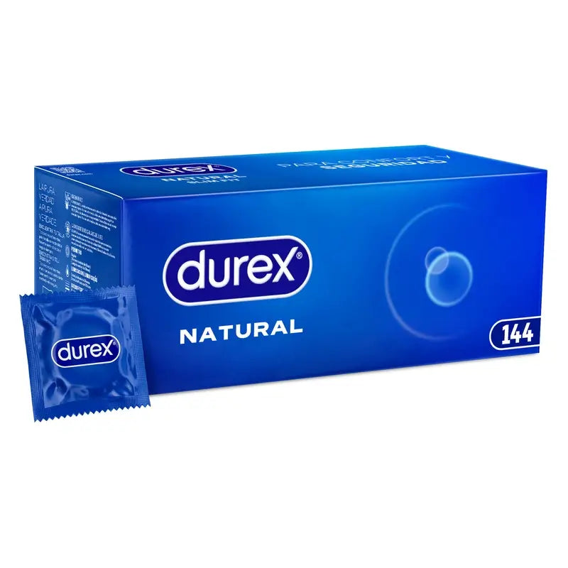 Preservativos Durex Natural Plus, Embalagem 144 unidades