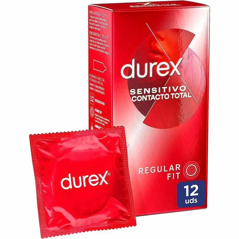 Durex Preservativos Super Finos Contacto Total - 12 unidades