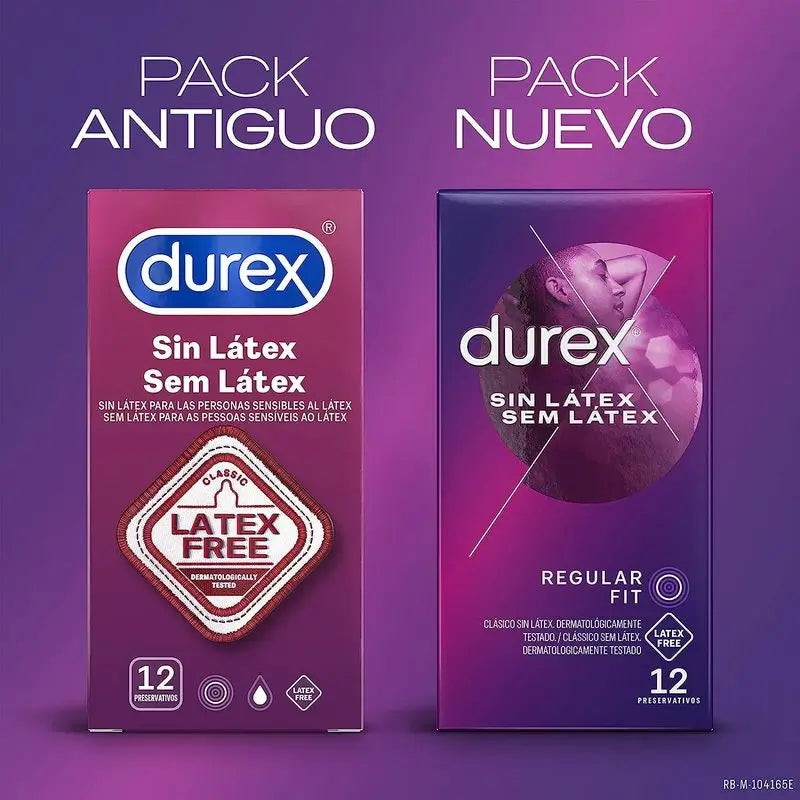 DUREX sem preservativos de látex 12 unidades
