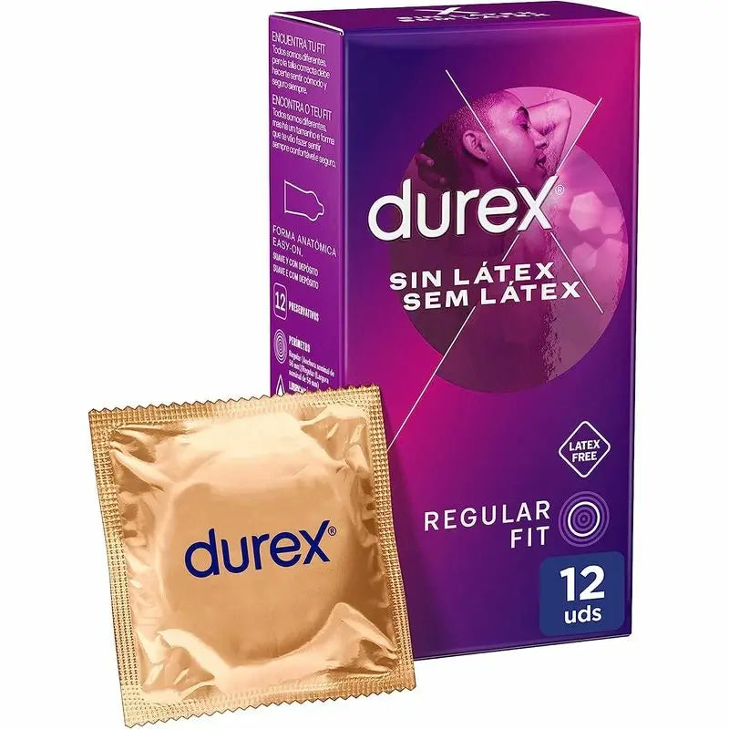 DUREX sem preservativos de látex 12 unidades