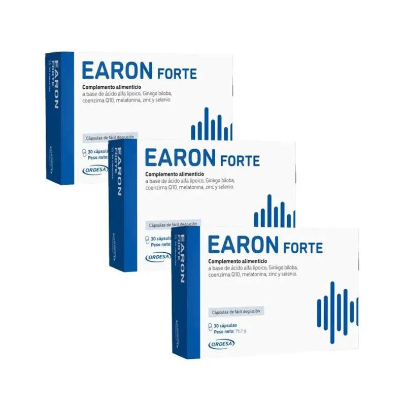 Earon Forte Suplemento Alimentar, 3X30 Cápsulas